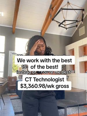 Well, the good thing is that we work with the best of the best! More details listed below ⬇️  *For inquiries, send us a message or click the blue “Apply Now” button linked to this TikTok.* Travel CT Technologist  13-week assignment in North Adams, Massachusetts📍 8-hr evenings | 40-hr work week  Required: X-ray experience   Previous travel experience  Pay Package: **$3,360.98 weekly pay** (Represents wages $46.34/hour. Includes overtime and $602/week for meals & $905.38/week for lodging) $350 travel reimbursement for eligible travelers  *Availability and pay package are subject to change at any time* #travelhealthcare #travelassignment  #cttechnologist 