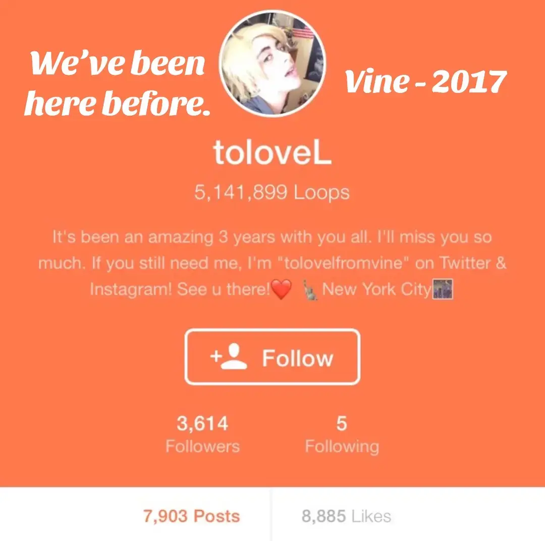 In January 2017, my original social media platform, Vine, closed down permanently, after spending basically my entire teenage years creating exclusive content there. Then, in February 2023, I decided to start again as a Content Creator, but this time, on TikTok. Over the past two years, I have not only rebuilt what was lost, but found something new: community.  Thanks to TikTok, I have met some of the loveliest people on this planet, who have motivated me as a creator to be true to myself and to keep creating content that I can feel proud of. Because of this app, I have had dream-come-true brand opportunities (which I once believed to be absolutely impossible) and that have LITERALLY changed my life. Because of this app, I travelled to Japan last year and met new friends who once only knew me from watching my TikTok videos! Because of this app, @ThtQuirkyGirl_ found me and as a result, we’ve hosted several very successful local @NYCTamagotchiClub meetups (with more coming this year)! Because of this app, I have learned so much about myself, not only as a content creator, but as a person.  I am completely heartbroken to see TikTok be taken away from those of us here in the United States. But, I have been here before and I will rebuild once again. My journey isn’t over— It’s just beginning. 🌟 If you’d like to stick with me, I will be active on my other social media platforms (see toloveL.com in my bio for a complete list of 🔗). Thank you all for supporting me over the past couple years and I will see you over on YouTube! 🎦👍 #tiktokban #thisisnotgoodbye 