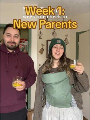 New Parents Weekly Check Ins Part 1: Bringing Home Baby Clap it up for Tyler’s first time talking to a camera 😂👏🏼 - follow us on instagram @freethinkingteacher    #newparents #newborn #postpartum #motherhood #momanddad #bringinghomebaby #laboranddelivery #rainbowbaby #breastfeeding 