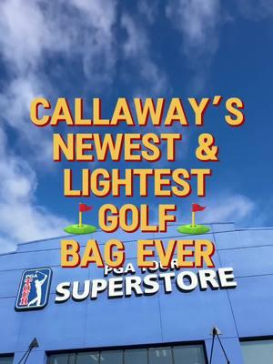 Callaway newest & lightweight golf bag EVER! Their 2025 Callaway Hyperlite Zero 25 stand bag! Coming in at 2.9 pounds, and with an updated new stand base system - if you walk the golf course often, I would definitely go check this bag out! @Callaway Golf @PGA TOUR Superstore a great lightweight carry golf bag for beginners or experienced golfers alike! #golftips #golfbag #golfgear #golftraining #golftok #golftiktok #golfer #massfollowing #golfswing #golfcourse #beginnergolfer best lightweight golf bag. Best golf bag for beginners. Best stand golf bag. 