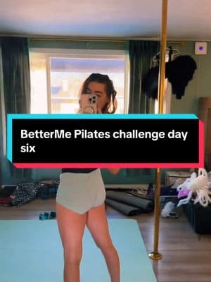 BetterMe Pilates challenge day six glute, buster ##bettermepilates##snatchedbaddie##30daychallenge##betterme