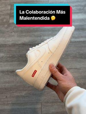 La Colaboración Más Malentendida 🤔 #sneakers #AF1 #Supreme #AF1Supreme #nikesupreme #reventa 