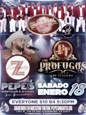 #viral #foryou #losprofugosdetijuana #norteño #tijuana #pepesnightcluboficial 