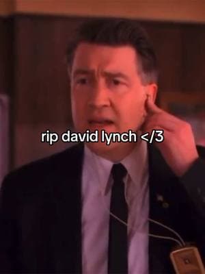 missing him already 💔 #davidlynch #ripdavidlynch #twinpeaks #gordoncole #lynchian #filmtok #shellyjohnson #madchenamick #davidlynchtok 