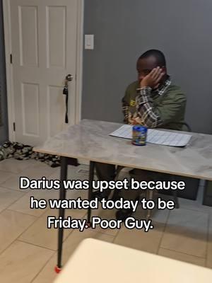 It's Not Friday, Darius  #sorry #Autistic #neurodivergent #darius ##dariusday #autism #irisaanddarius 