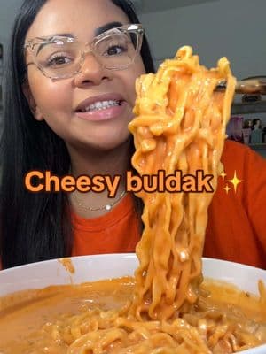 Cheesy Buldak with my favorite bloom!!!! 🩷🩷🩷 hope everyone is having a blessed day!! I love you guys!! 🥰 @Bloom Nutrition  #bloompartner #bloomnutrition #bloomnu #bloating #fyp #viraltiktok #viralvideo #buldak #buldakramen 