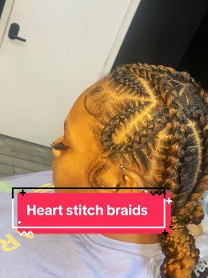 ITS ALL BECAUSE OF YOU 🥹🧡#loustylez314 #heartstitchbraids #heartbraids #heartbraidstyles #heartbraidsstitch #stitchbraids #stitchbraidsstl #stlstitchbraids 