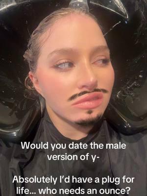 He’s the man I never knew I needed #maleversion #dateyourself #fyp #wouldyou #wouldyoudateme #male #plug #yes 