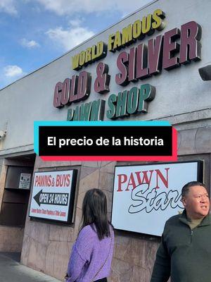 La casa de empeño más famosa se encuentra en las Vegas #pawnshop #goldandsilverpawnshop #rickharrison #elpreciodelahistoria #seriefamosa #worldfamous #lasvegas #latina #mexicanaenusa #latinacreator 