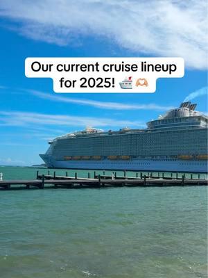 What cruises do you have booked for 2025? 🤔🛳️ Looks like it’s going to be another incredible year of cruising!   @MSC Cruises US @carnival @Royal Caribbean  #noshipsgiven #cruise #cruiseship #royalcaribbean #msccruises #cruisingcontent #cruisememes #cruisevacation #carnivalcruise #cruisetok #travel #vacation 