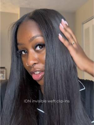 These new invisiedge clip ins from @idnbeauty @IDN Beauty have completely changed the game, and for a limited time they are also 50% off 🤭 #clipins #clipinextensions #invisibleweft #seamlessclipins #idnhair 