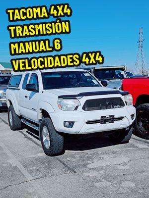 TOYOTA TACOMA 4X4 DE CAMBIOS 6 VELOCIDADES TRASMISIÓN MANUAL #tacoma 