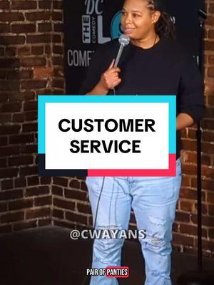 Customer Service Ain’t The Same🤦🏽‍♀️ See Me Live👇🏽 Jan 18 | The Standup Comedy Club | Bellflower, CA Feb 5 | Improv | Ontario, CA Feb 19 | Improv | San Jose, CA Feb 20 | Mic Drop | Plano, TX Feb 22 | Lounge At The End Of The Universe | Boise, ID May 8-10 | The Comedy Club Of Duckworth’s | Charlotte, NC May 29-31 | DC Comedy Loft | Washington, DC #standup #jokes #customerservice #lgbt #viralvideo #tiktokviral #chauntewayans #service #comedy 