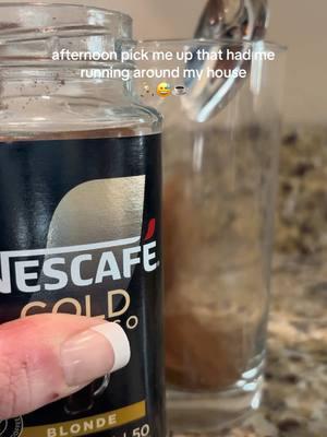 This was way too strong in my opinion ☠️😂 #nescafeespresso #nescafegold #icedcoffee #coffeetok #coffee #instantespresso 