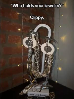 Clippy has now become Drippy 💎 #Microsoft365 #Clippy #Jewelry #JewelryStacking 