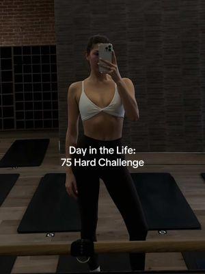 Day in the Life: 75 Hard Challenge **TIPS**  4 tips to help make it easier for you!  1. Gym/Club 2. Water Bottle 3. Meal Prep 4. Healthy Dessert  @Equinox #equinoxpartner #75hardchallenge #75hardfood #workoutchallenge #DailyRoutine #dayinthelife #nycworkout #equinoxgym #healthydessert #datessnack #datesnickers #dates #mealprepideas #ninjacreamiproteinicecream  @YELLOW PICNIC @NinjaCreami #75hardjourney #CapCut 