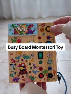 So glad I got this during the sale  #montessori #montessoritoys #montessoribusyboard #montessoritoddler #play&learn #playandlearn #montessoritravel #toddlertoy #toddleractivity #kidtoy #tiktokshopfinds #tiktokshopdeals #tiktokshopsale #falldealsforyou #TikTokShopJumpstart #TikTokShopJumpstartSale