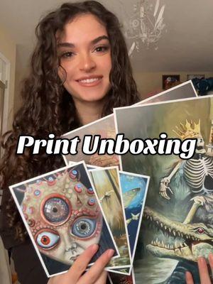 deadgrlart.com #artist #painting #artprints #SmallBusiness #surrealism #studiovlog 