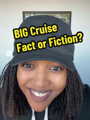 Big Cruise fact or fiction? With @Angie @Brandee Lake @Anthony Antoine @Andrew & Ale Kenney @Little Rat Brain   #9monthcruise #BigCruise #UltimateWorldCruise #UWC 