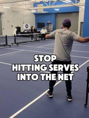 Never miss a serve into the net again! 🙌 . . . . . . #pickleballislife #pickleball #pickleballaddict #pickleballcourt #pickleballrules #thepickleballclinic #serves #serving #coach #pickleballcoach #pickleballtips #pickleballcoaching 