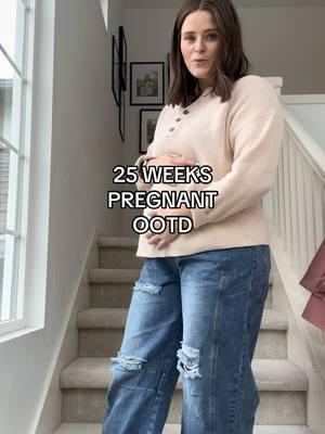 25 weeks pregnant and my outfit! #pregnant #25weekspregnant #maternityoutfits #pregnancyootd #maternityootd #maternity #sahm 