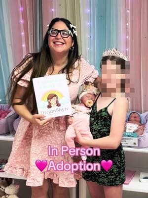 Thank you for choosing to adopt your baby with us Madelyn!! 🩷🩷🩷🩷🩷 #dolladoption #creatorsearchinsights 