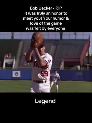 Legend of the game. #bobuecker #baseballlegend #mlbtok #majorleague 