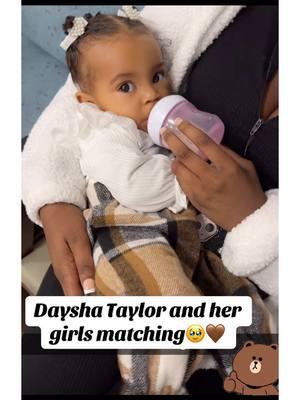 Aww they look so cutee🥹🤎 #foryoupage #trending #dayshataylor #browngirls 