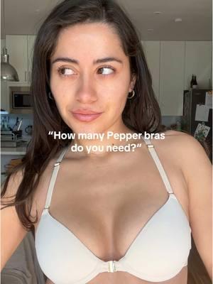 Once you try a Pepper bra, you won’t wear anything else #wearpepper #smallboobs #aabra #ibtc #pushupbra 