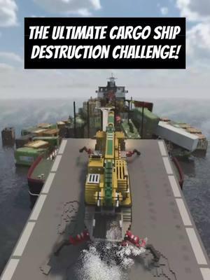 The ULTIMATE Cargo Ship Challenge! #Neotastic #Teardown