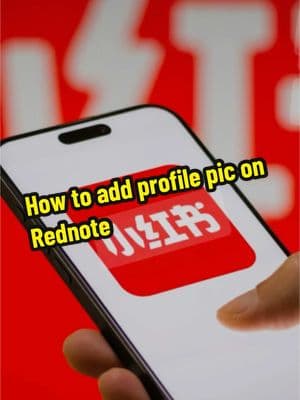 Here's how to add your profile pic on rednote. Upload profile pic on rednote had me stomped Follow me on rednote fam #rednote #profilepicture #profilepics #uploadprofilephoto 