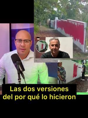 Las dos versiones que existen de quienes son y por qué le pintaron la pared al cantautor Ricardo Montaner. #lasterrenas #ricardomontaner #samana