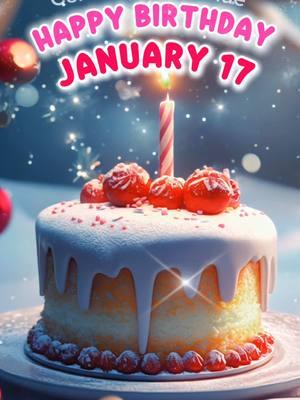 17 January Happy Birthday Song🎵 Happy Birthday WhatsApp Status 🎊 Happy Birthday Wishes 🎂 Join our community in sharing joy 🤩 #birthdaybyday #happybirthday #january17 #january17th #17january #january17birthday #birthday #january #hbd #januarybirthday #birthday #birthdays #januarybirthdays #birthdaycake #celebrationavenue  #birthday #birthdaystatus #birthdaywishes #birthdaygreetings #happybirthdaysong #happybirthdaywishes #happybirthdaytoyou #happybirthdaytome #birthdaygreetings #birthdaygift  #birthdaygirl #birthdayboy #itsmybirthday #ai #aimusic #aiartwork #winterbirthdayparty