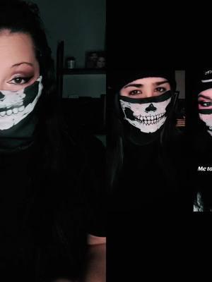 #duet with @CS: Gothika #Duet @Tae🖤  Don't worry I got your back !!! 😈🖤   #coplay #maskwomen #masktok #maskedcosplay #wildchild 