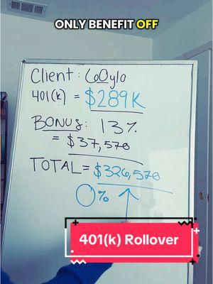 Annuities are safe money products that can offer several benefits including bonuses for starting one, or even lifetime guaranteed income. You can only rollover your 401(k) if you are no longer working for the employer who offered it to you OR you are 59.5 years old. #annuity #fia #rollover #retirementplanning 