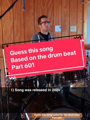 Can you guess this song based on the drum beat? Part 601 #guessthesong #guessthissong #guessthesongchallenge #lolayoung #messytiktok #drumset #guessthesongdrums #drumbeat #drumbeatchallenge #realdrums #REALDRUM #anysongchallenge #guessthesongname 