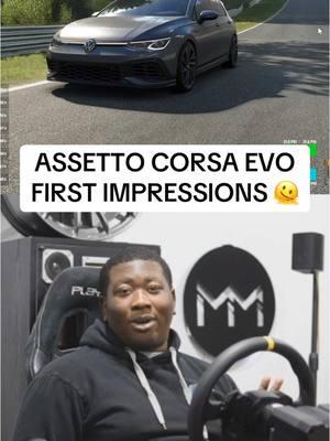 All I gotta say for now: This is an interesting starting point and hope it goes up from here🫠#monstermotoring #assettocorsa #assettocorsaevo 