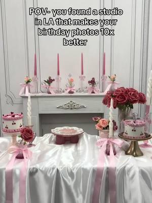 We have a birthday backdrop set nspired by Marie Antoinette aesthetic 😍#losangelesthingstodo #laphotographer #birthdayphotoshootideas #birthdayphotoshoot #losangelesphotographer #birthdayphotos 