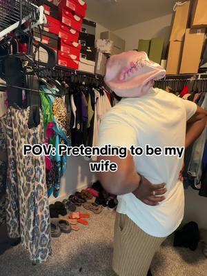 POV my husband pretending to be me 😂😂😂😂😂 #povchallenge #povacting #pretendingtobemywife #funnyvideos #hilarious #jokes #pov #funny #actinglikemywife #challenge #tiktokban #draftsposting 