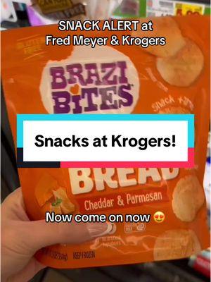 In the freezer section! #brazibites #glutenfree #glutenfreesnacks #krogers #fredmeyer #fyp 