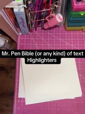 #mrpen #highlighter #biblehighlighter #biblehighlighters #biblehighlighting #highlighters #highlighterpack 