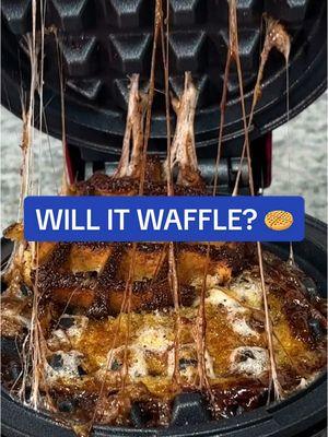 Of all life’s big questions, one always rises to the top: WILL IT WAFFLE? 🧇 #UniversalYums #Yum #InternationalSnacks #waffle #wafflemaker #waffles #waffleit