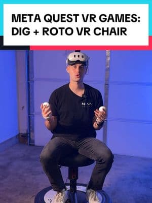 This game is wild on the Roto VR chair! #RotoVR #DigVR #rotovrexplorer #justinwieb #metaquest #questcreatorpartner @RotoVR 