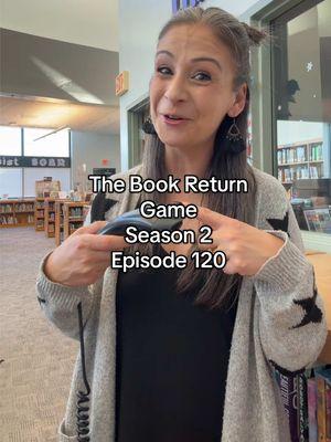 1.16.25📚S2E120📚The one with the overflowing return box (finally!) #book #asmr #nostalgia #sound #librariansoftiktok #bookreturngame #librarytiktok #satisfyingvideo #comfort #ding #fun #game #team #twinkle #Inverted  