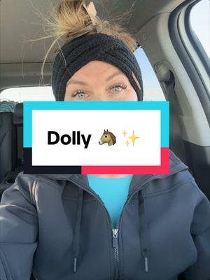 Dolly 🐴 ✨ is one of a kind and we love her. 🩷 Loved working with you guys!! #animalpsychic #psychicmedium #NicolesGotSole #energy #NicoleyJ #reiki #horse #soulsisters #hearthorse 