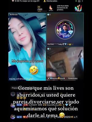 @RUFINOᵀᴱᴬᴹ𝘙𝘂𝗯𝘆🕊💎✨️👑🐈‍⬛ @Franklin🕊💎Team Ruby @🕊💎Norma🦁Vzq🇲🇽🎵 TEAM Ruby muy bonito live es hermoso sonreír llorar con los q amamos gracias por ser parte de la familia TEAM RUBY#rubelioficial1084 #dinamica #foryour 