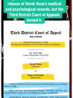 #derekrosa #derekrosainocente #hialeah #derekrosahialeah #derekrosaupdate #derekrosaaudiencia #derekrosacase #derekrosacuba #somoslavozdederekrosa #florida #baezlawfirm #miamidadecounty #miamidadecourthouse #derekrosairinagarcia #childrenrights #losderechosdelosniños @graciedereksrosa @Somos La Voz de Derek Rosa 💯 