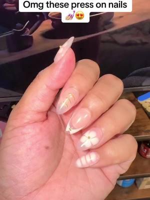 I love these… I got them in the size medium, no adjustments necessary #nails #pressonnails #nailtutorial #TikTokShop #tiktokfinds #shopdeals #SmallBusiness #fyppppppppppppppppppppppp #beautyhacks 