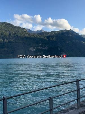 Switzerland has to be on your travel bucket list. It’s such a peaceful place—everything feels so calm and perfect, like a little escape from the chaos of life. The views are unreal! ✨ #fyp #fypシ #foryoupage #switzerland #swiss #switzerland🇨🇭 #fypシ゚viral #travel #europe #switzerlandnature #nature #traveltiktok #traveltok #eurotrip #bucketlist #fun #swissghoul #switzerlandtravel 