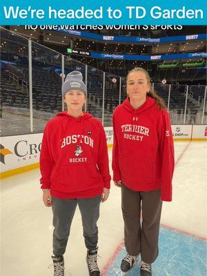 Cya at TD Garden on Tuesday, Jan 21 at 7:30pm 💁🏻‍♀️ It’s time for some beans 🫘 #beanpot #BUHockey #hockeygirls #collegeathlete 